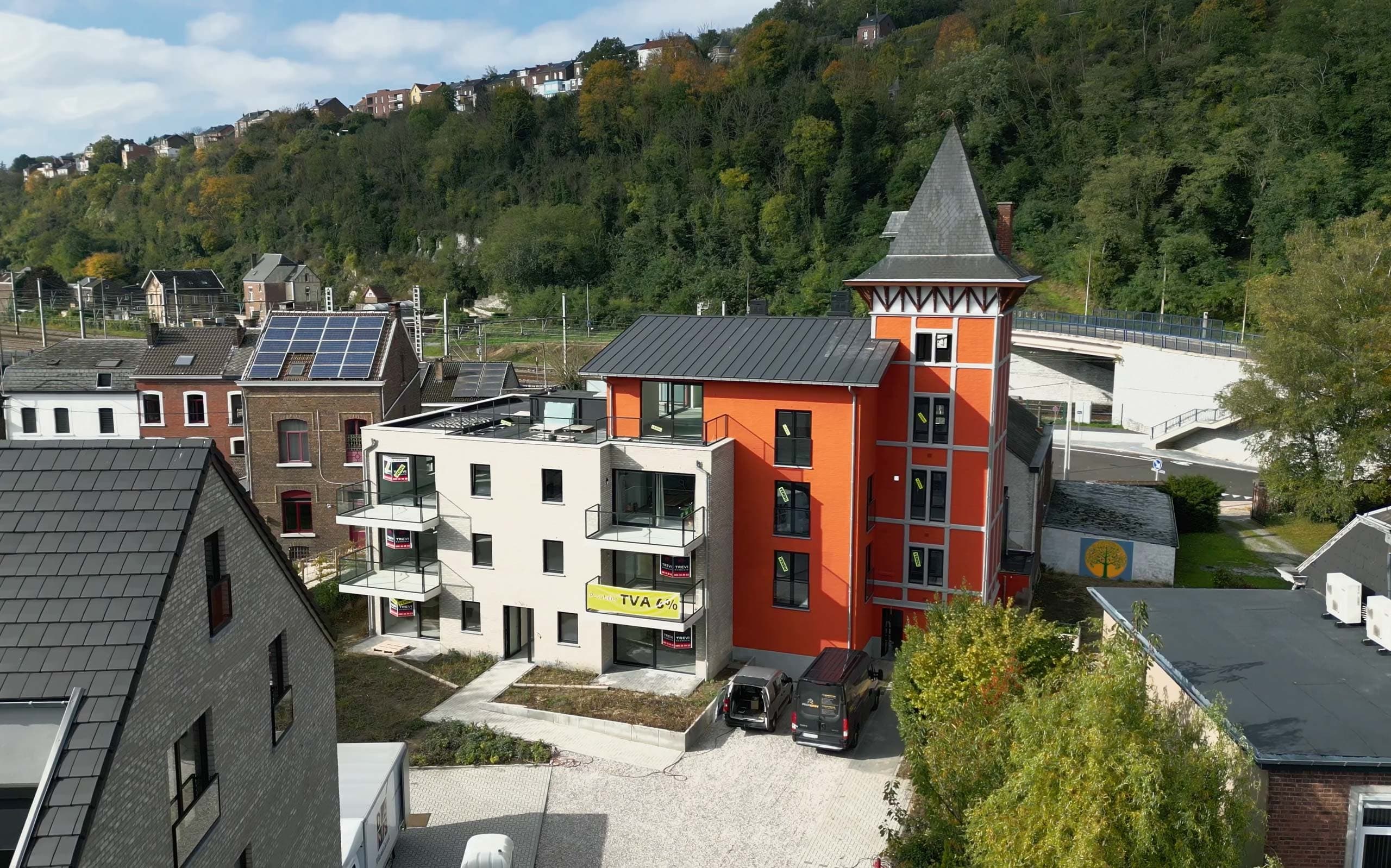 Rénovation façade bâtiment résidentiel